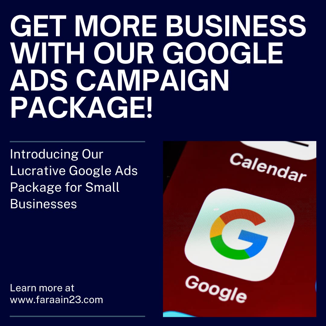 Google Search Ads Campaign Package